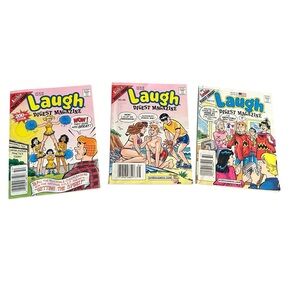 Archie Laugh Digest Comic Book Trio